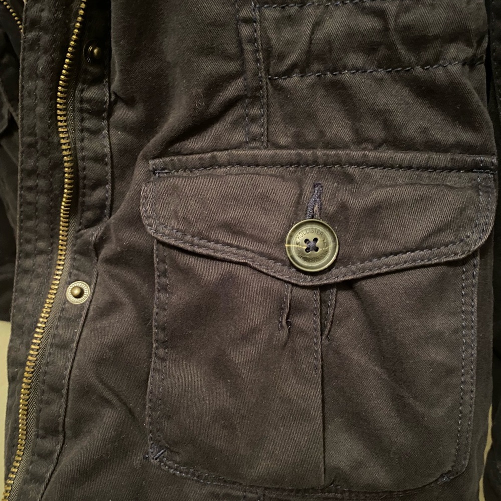 Hollister Sherpa Fur Coat - Picture 8 of 10